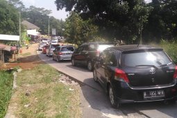 Banjarmasin - Hulu Sungai traffic is stuck