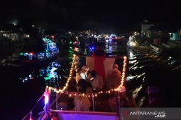 Pawai malam takbiran susur sungai Negara hidupkan tradisi lama