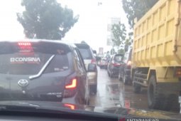 Sejumlah ruas jalan Kota Pontianak macet