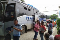 Puncak arus balik, para perantauan  kembali ke Kota Medan