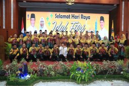 Bupati-Wabup silaturahmi ke Gubernur Kalsel