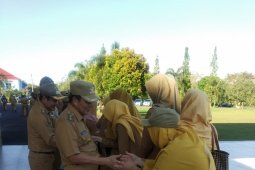 Pemkab Bangka Tengah gelar halal bihalal guna rajuk kekompakan