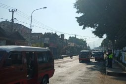 Arus balik kendaraan lintas Garut - Sumedang lancar