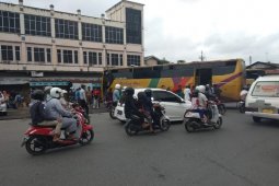 Arus mudik di terminal KM-6 Kalsel mulai berkurang