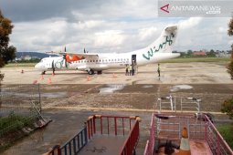 Arus balik Lebaran di Bandara Bersujud Tanah Bumbu relatif normal