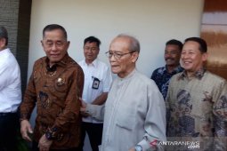 Menhan Ryamizard silaturahim ke kediaman Buya Syafii Maarif