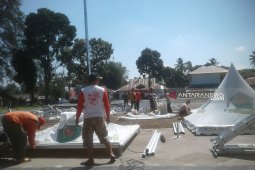 Panitia HUT Curup siapkan 52 tenda gratis untuk pameran