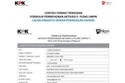 Sebagian anggota DPRD Kota Ambon terpilih serahkan LHKPN