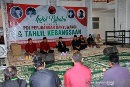 PDIP Banyuwangi gelar tahlil kebangsaan doakan Bung Karno