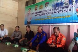 Polairud Kapuas Hulu sampaikan pesan kebangsaan menolak hoaks dan radikalisme