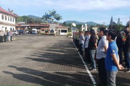 Polres Minahasa lakukan pengamanan Lebaran Ketupat di Kampung Jaton