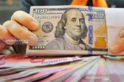 Rupiah akhir pekan ditutup masih negatif, terpengaruh sentimen  global