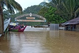 Ribuan orang terdampak banjir Mahakam Ulu