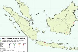 Jumat (14/6)  pagi, tak terpantau hotspot di Jambi