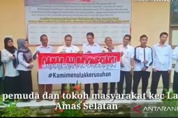 Masyarakat HST kompak tolak segala bentuk kerusuhan