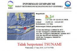 Lembata diguncang gempa 5,6 SR