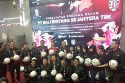 Bali United resmi masuk BEI