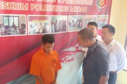 Polrestabes Medan ringkus pelaku  curanmor modus naik becak