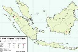 Senin (17/6) Jambi nihil hotspot
