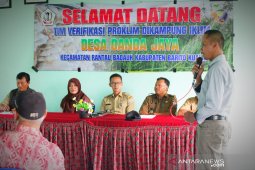 Tim Verifikasi Proklim kunjungi Desa Danda Jaya