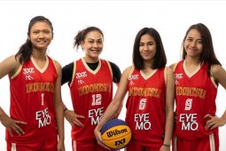 Tim Putri Indonesia telan dua kekalahan di Piala Dunia 3x3