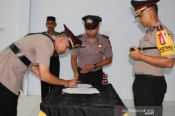 Mantan KBO Satlantas Polres Pidie jabat Kapolsek Cot Girek