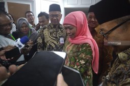 Khofifah: hanya 35 persen, kapasitas SMA negeri
