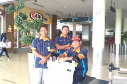 Pendapatan porter Bandara Sultan Thaha turun drastis