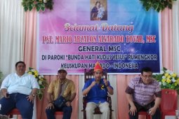 Pemimpin tarekat MSC sedunia kunjungi umat katolik Keuskupan Manado