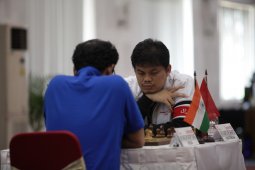 Peluang juara Susanto menipis setelah remis