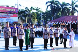 Kapolresta  pimpin Sertijab lima pejabat utama