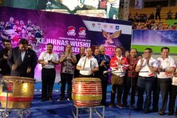 Kejurnas Wushu tingkat junior dan senior di Babel resmi dimulai