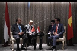Jokowi dorong penyelesaian batas ZEE Indonesia-Vietnam