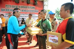 Bupati hadiri HUT Bhayangkara ke-73
