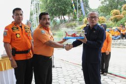 Basarnas gelar pelatihan potensi SAR di Pantai Baturakit Mentok