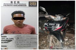 Polisi menetapkan tersangka penggelapan sepeda motor inventaris