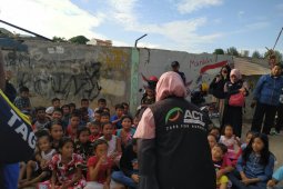 ACT pulihkan trauma anak korban kebakaran  Batam