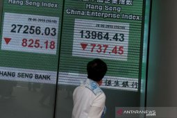 Bursa saham Hong Kong turun 0,38 persen