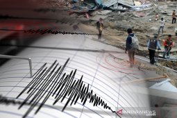 Gempa susulan guncang Ambon sebanyak 725 kali