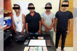 Polisi tangkap empat pengedar sabu di Kayong Utara