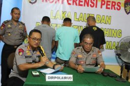 Ditpolairud Malut tangkap tiga tersangka bom ikan