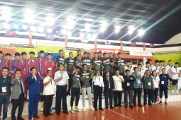 Tim bola voli putra Indonesia juara Asian Peace Cup