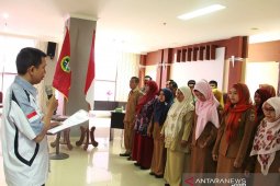 Pengurus ikatan pustakawan Indonesia HST dikukuhkan
