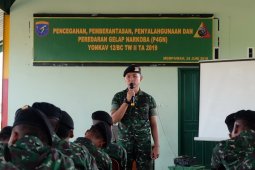 Prajurit Beruang Cakti ikut sosialisasi P4GN