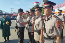Kapolres HSU pimpin serah terima jabatan