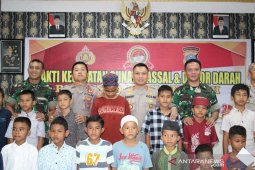 Polres Tapteng Khitan gratis 40 anak dari keluarga tidak mampu