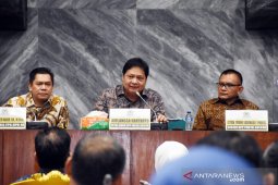 Airlangga Hartarto sampaikan selamat atas kemenangan paslon Jokowi-Ma'ruf