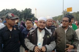 Massa aksi sidang MK tinggalkan Jalan Medan Merdeka Barat
