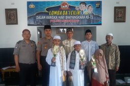 HUT Bhayangkara ke-73, Polsek Merawang gelar lomba Dai Cilik