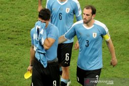 Suarez gagal penalti, Uruguay tersingkir dari Copa America